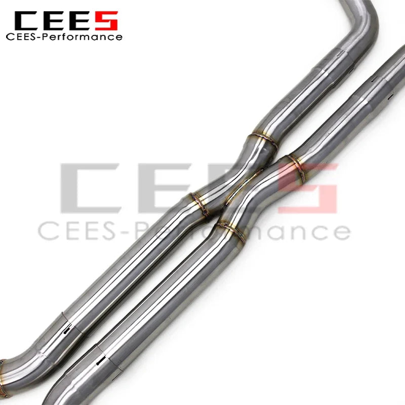 cees Valvetronic Exhaust Muffler System for BMW X5 M50i 4.4TT 2019-2024 Stainless Steel Tuning Car Escape Exhaust Pipe Assembly