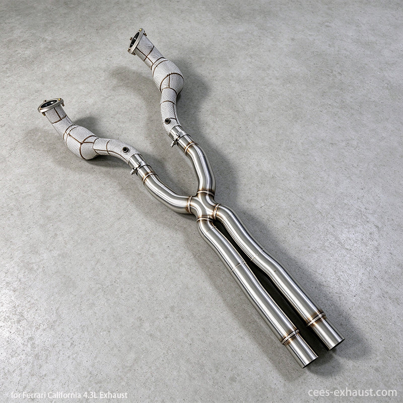 ferrari california exhaust system
