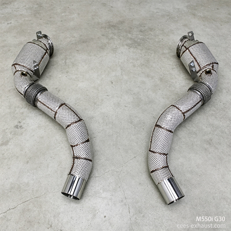 BMW G30 M550i Downpipe Exhaust System