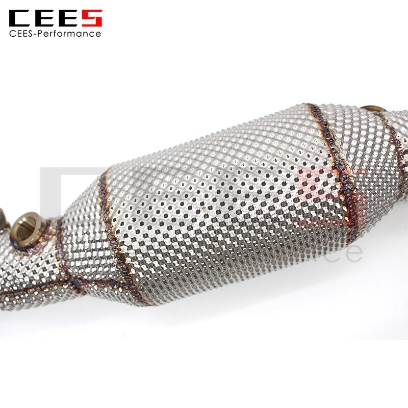 CEES Exhaust System Ferrari F360 Refit Performance Headers Downpipe Pipe Staninless Steel No CatBack Muffler With Catalyst