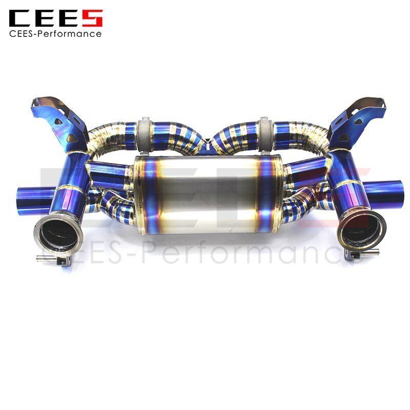 CEES Exhaust System For Lamborghini Huracan LP610 Upgrade Titanium Alloy Valve Control Pipe Mufflerheaders Catback Downpipe