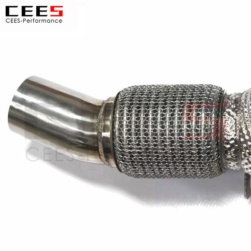 CEES Exhaust System For BMW TH4 420 425 428 430Catalytic Converters Testpipe Headers Without Catalyst Nocat Downpipe Manifold