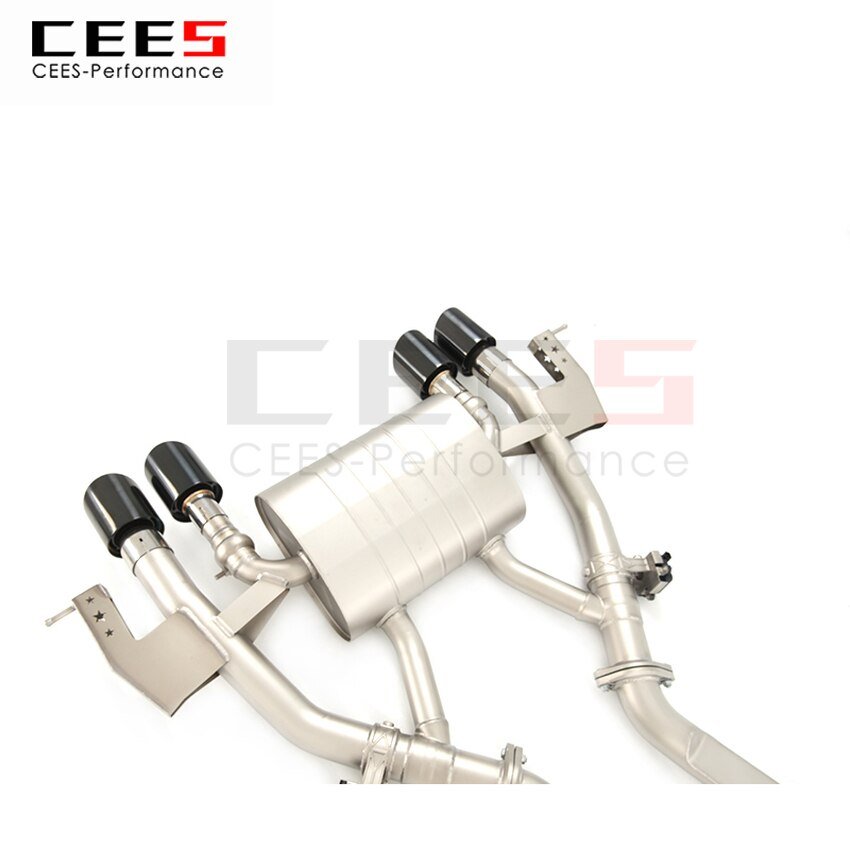 CEES Exhaust System For BMW M4 G82 Catback Stainless Steel Valve Muffler Catback Escape Tubo Escape Coche Car Accessories