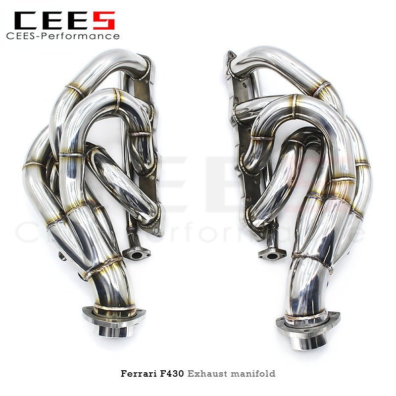 Ferrari F430/F430 Spider 4.3L 2005-2011 Stainless Steel Equal Length Manifold Header Exhaust System