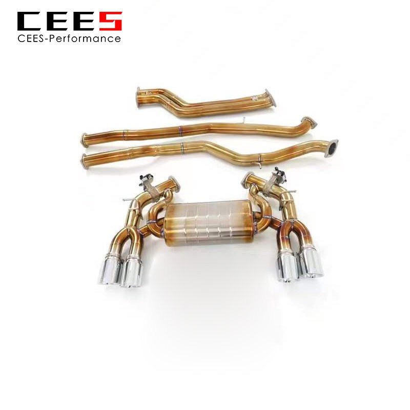 Catback Exhaust For BMW M2C S55 3.0T 2018-2022 Titanium alloy Exhaust Pipe High Performance Car Exhaust System