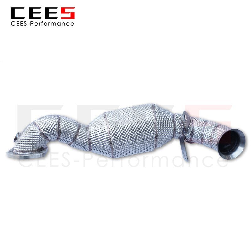 CEES Exhaust System For BMW MINI R56 Headers With Catalyst Test Pipe Converter High Flow Catted Exhaust Downpipe Car Accessories