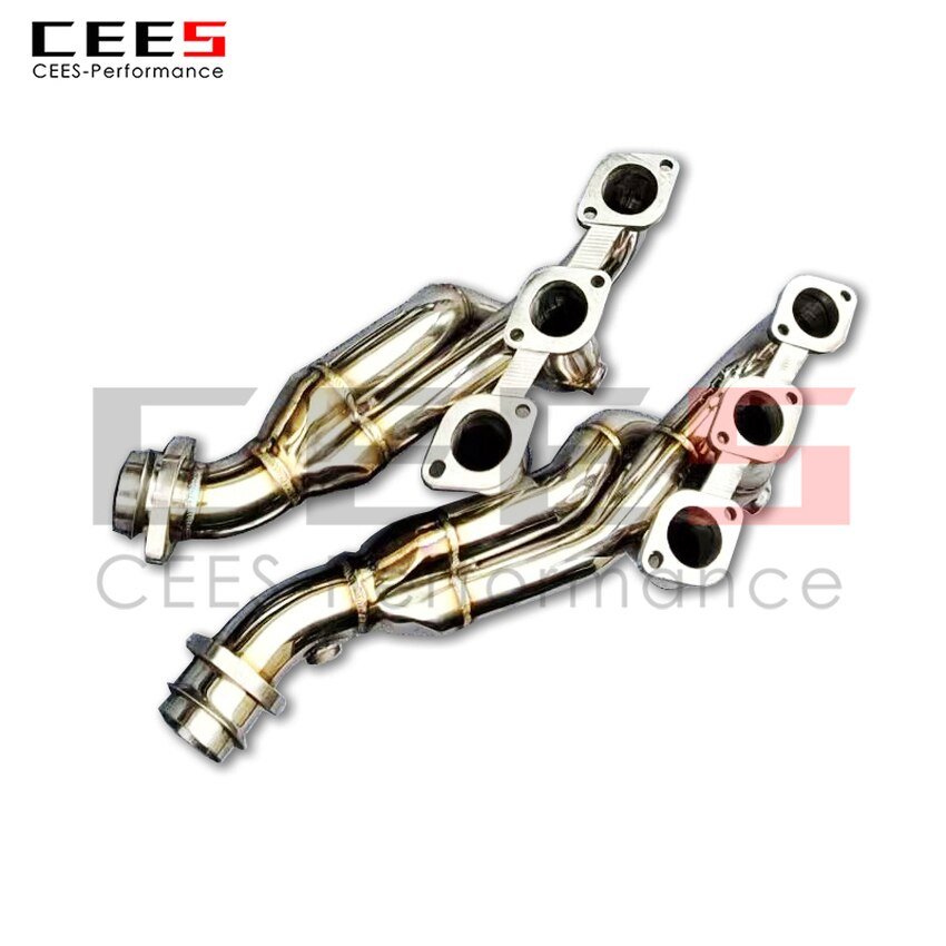CEES Exhaust System For Ferrari 599 V12 6.0 Headers Stainless Steel Test Pipe No cat Downpipe Car Accessories