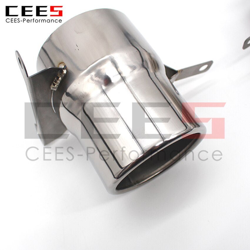 CEES Exhaust System For Ferrari 458 SP SC Titanium Tips/Stainless Steel Tips Tail Throat Sortie Echappement Voiture Upgrade