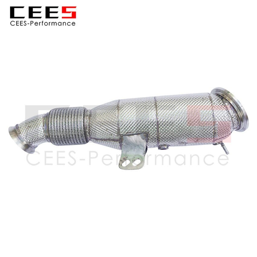 CEES Exhaust System For BMW G05 X5 Downpipe Headers With Catalyst Muffler Test Pipe Converter High Flow Catted Car Accessories
