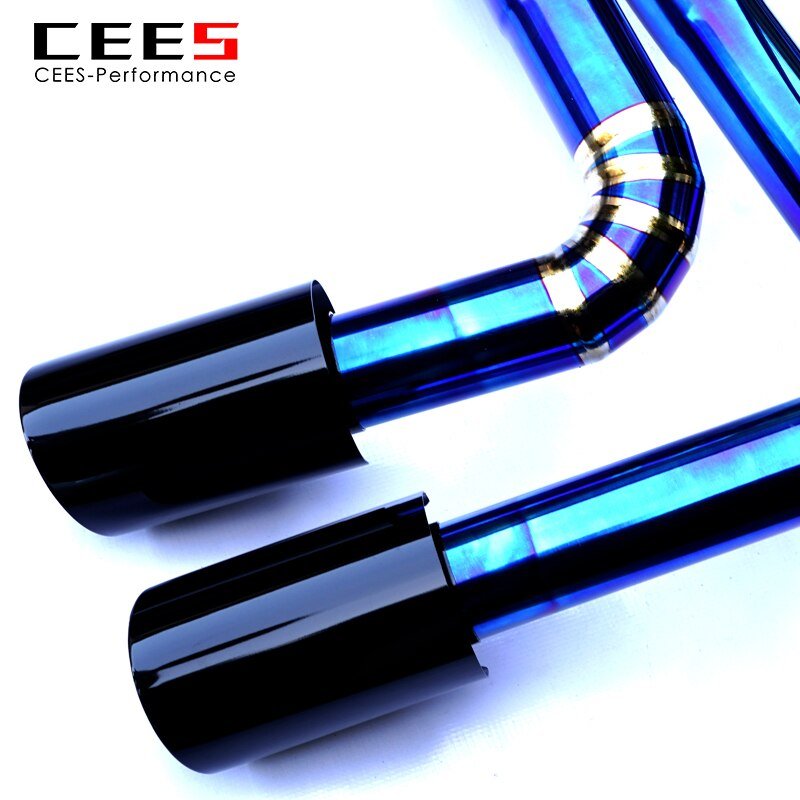 CEES Catback Exhaust For Porsche Cayenne 2.9 3.0 3.6 4.8 2011-2020 Titanium alloy Exhaust System