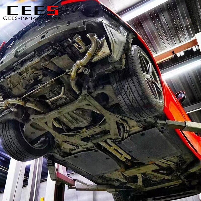 CEES Catback Exhaust For Ferrari F12 Berlinetta 6.3 2012+ Automobile Exhaust System High Performance Titanium alloy Downpipe