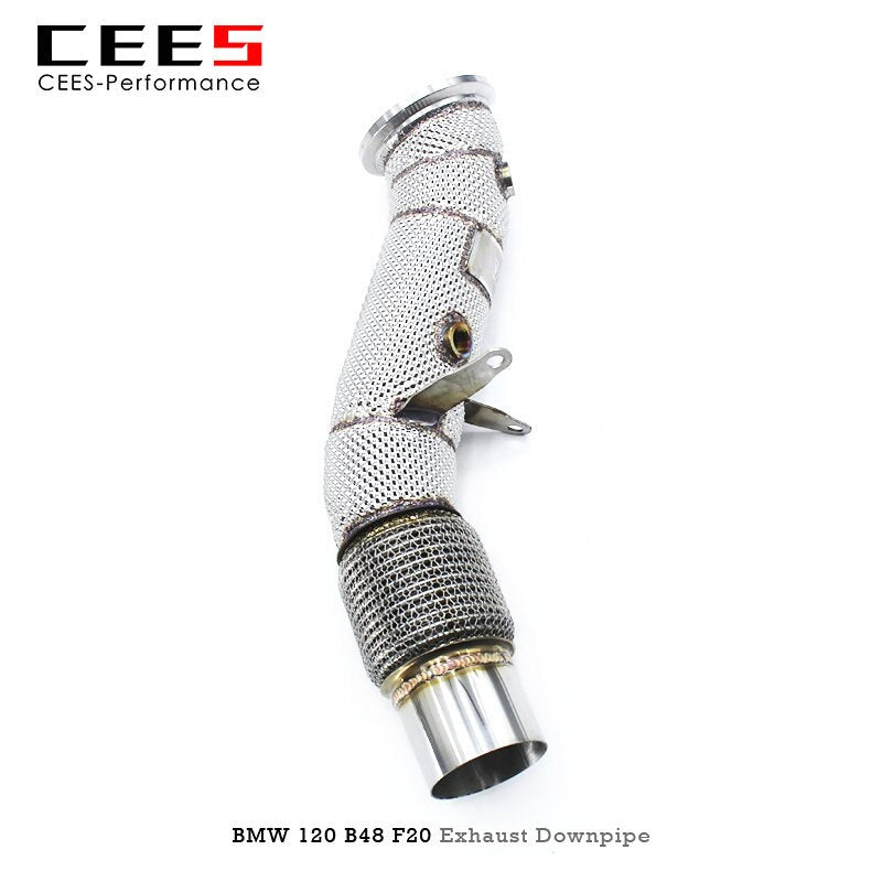 Downpipe For BMW 120 B48 F20 3.0T 2012-2018 Racing Performance Exhaust Pipe Stainless Steel Exhaust Downpipe without catalyst
