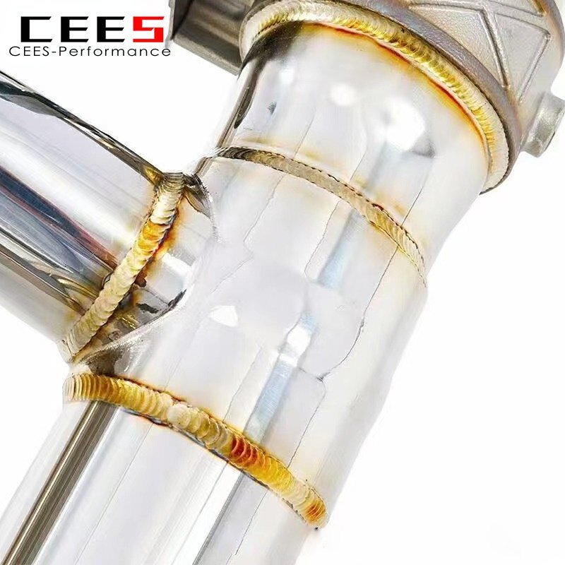 CEES Catback Exhaust for BMW X7 B58 3.0T G07 2019-2022 Stainless Steel 304 Car Exhaust System Exhaust Pipe Muffler Car Exhaust