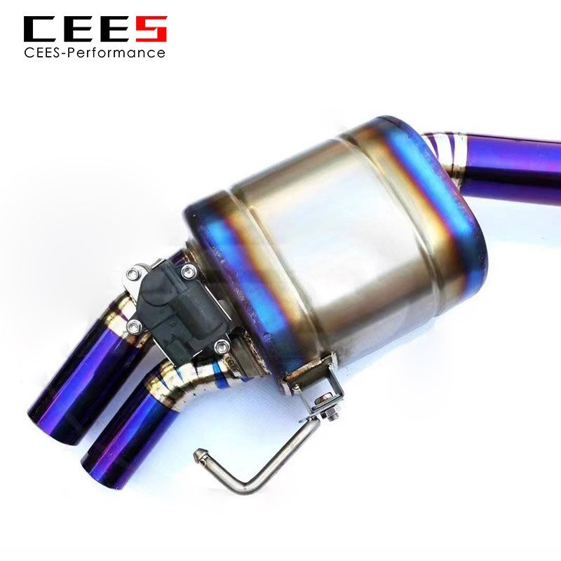 CEES Catback Exhaust for AUDI RS6 4.0T 2013-2018 Titanium Alloy Vavle Muffler Exhaust System Exhaust Valve Control Echappement
