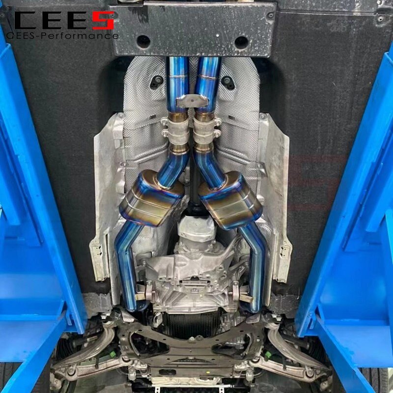 CEES Catback Exhaust for Audi SQ5 3.0T 2019-2023 Performance Tuning Titanium Alloy Exhaust System Exhaust Valve Control Parts