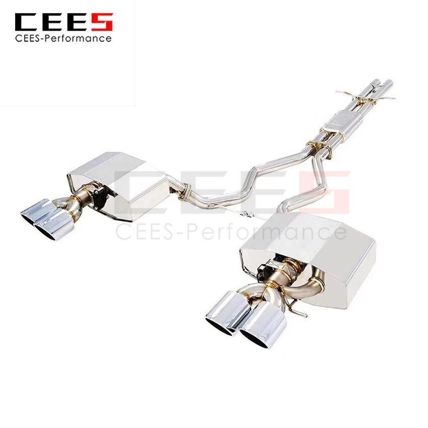 CEES Exhaust System For Land Rover Range Rover Sport 3.0T V6 2013-2019 Valve Muffler Catback Escape Tubo Escape Coche