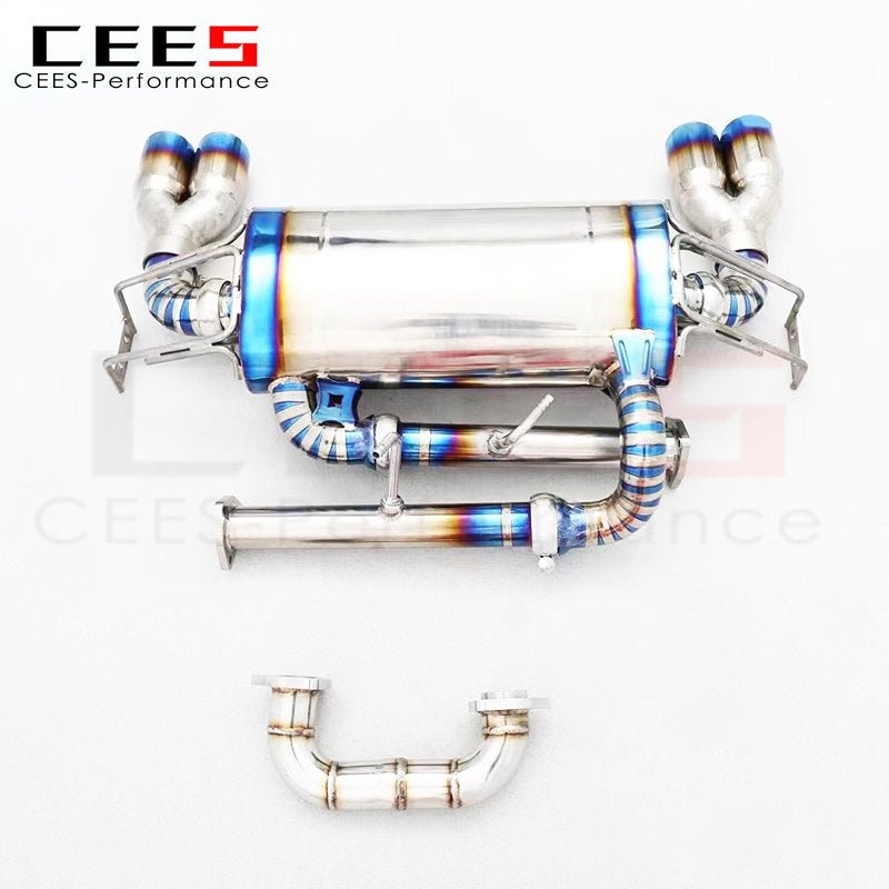 CEES Catback Exhaust Downpipe for Ferrari 308 GTSi 3.0L 1981-1982 Titanium Alloy High Performance Tuning Exhaust Pipe