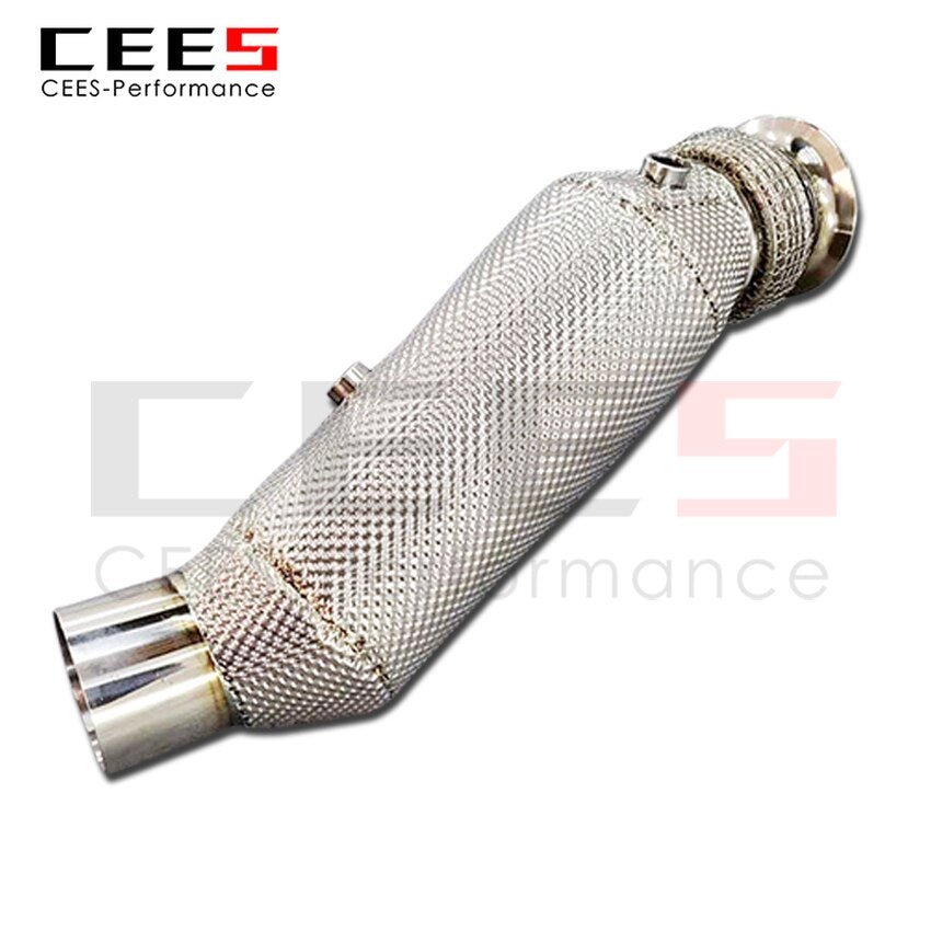 CEES Exhaust System For BMW X5 X6 Downpipe Headers With Catalyst Test Pipe Converter High Flow Catted Car Accessories