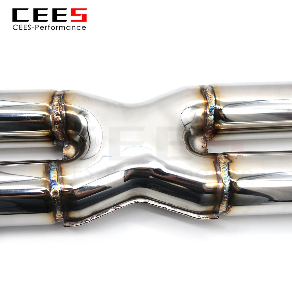 CEES Middle Section Pipe for Ferrari F12/GTC4/FF/812/812GTS X Tube Stainless Steel Exhaust Pipe Channeling Pipe Exhaust System