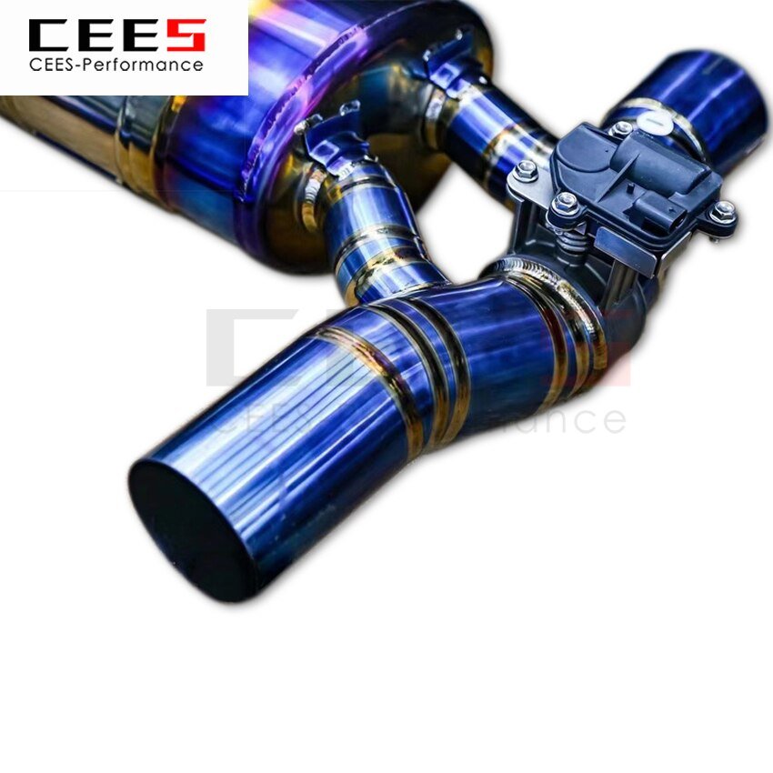 CEES Exhaust System For BMW MINI Titanium Catback Valve Muffler Auto Modification Terminale Scarico Auto