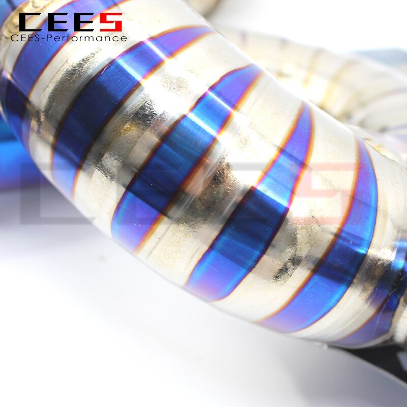 CEES Exhaust System For Mclaren 720S Upgrade Performance PipeTitanium Alloy Catback Downpipe Manifodl Catalytic Escape