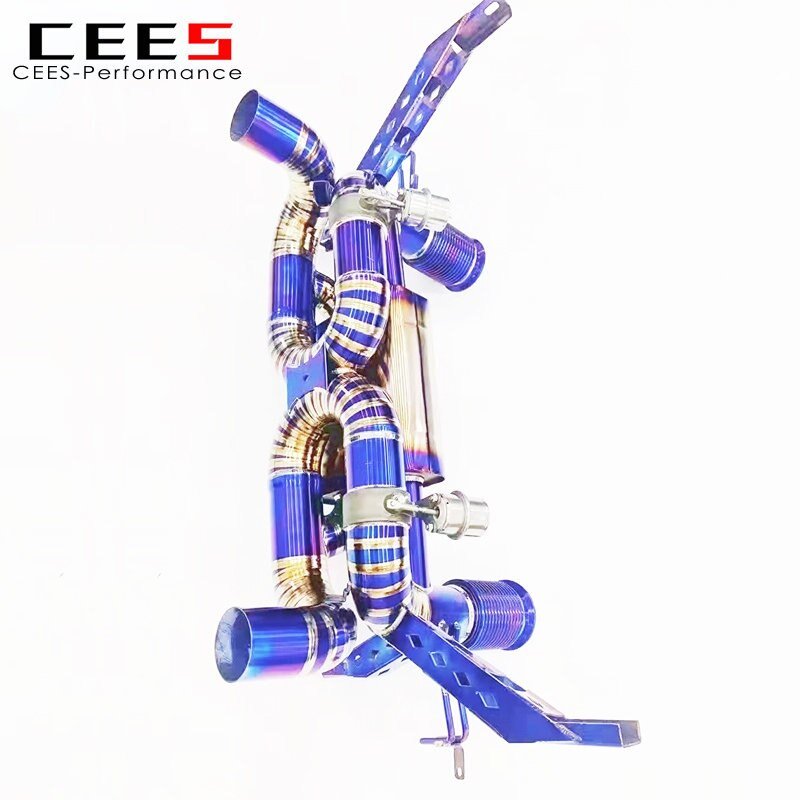 CEES Catback Exhaust For Lamborghini Huracan EVO Spyder 2019- Titanium alloy Acoustical Damper Exhaust System
