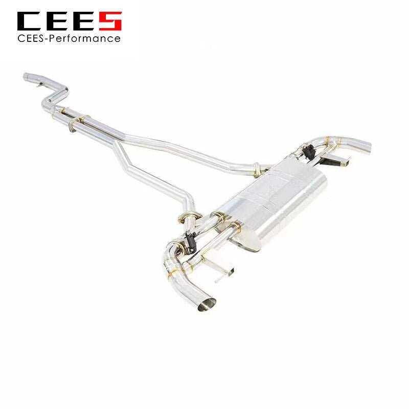 CEES Catback Exhaust for BMW TH7 730/740 B58 2.0T/3.0T G12 2016-2022 Exhaust Pipe Muffler Stainless Steel Escapamento