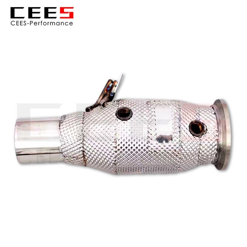 CEES Exhaust System For BMW i8 1.5T Headers With Catalyst Test 