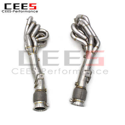 Audi R8 V10 5.2 Stainless Steel Manifold Exhaust System