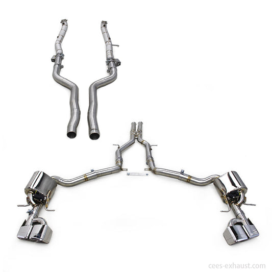 Mercedes-Benz CLS63 AMG W218 5.5T Stainless Steel Valved Sport Exhaust System