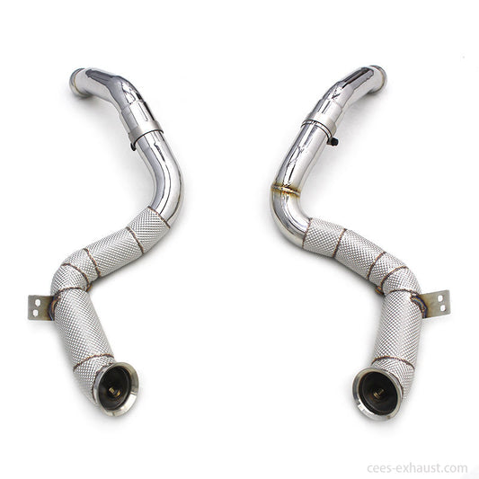 Mercedes C63/C63S AMG W205 4.0T 2015-2020 Stainless Steel Downpipe Exhaust System