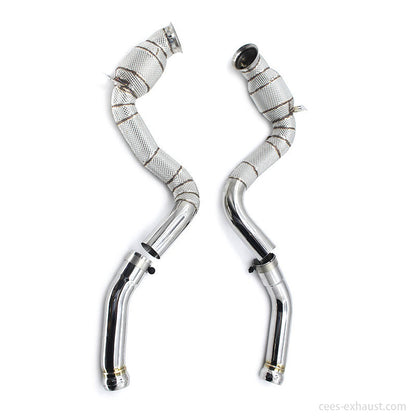 Mercedes C63/C63S AMG W205 4.0T 2015-2020 Stainless Steel Downpipe Exhaust System