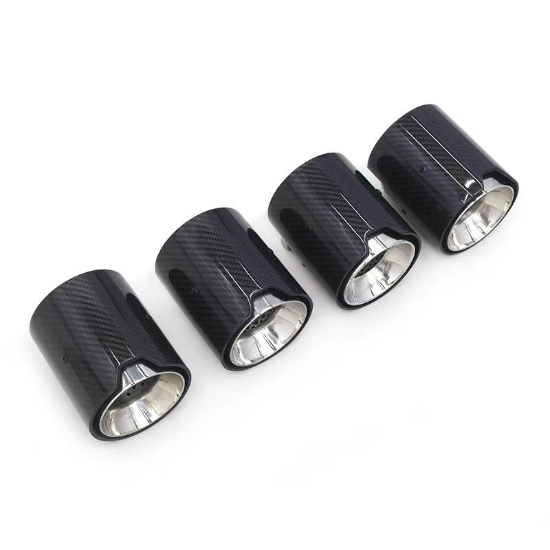 CEES MP Carbon Fiber Exhaust Tips Tail mouth Throat Exhaust Pipes For BMW