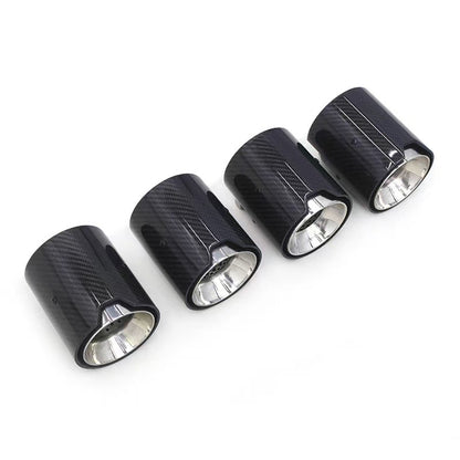 CEES MP Carbon Fiber Exhaust Tips Tail mouth Throat Exhaust Pipes For BMW