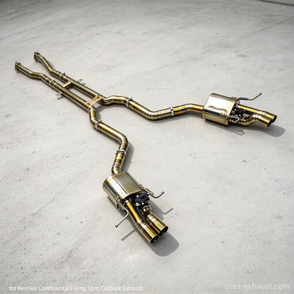 Bentley Continental Flying Spur W12 6.0T Valved Sport Exhaust System (2005-2013)