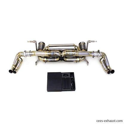 Audi R8 V10 5.2 Valved Sport Exhaust System