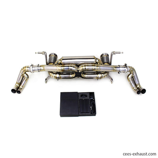 Audi R8 V10 5.2 Valved Sport Exhaust System