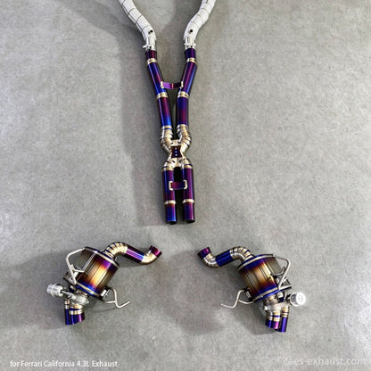 2010 ferrari california exhaust