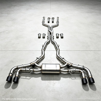 2022 bmw x5 m50i exhaust