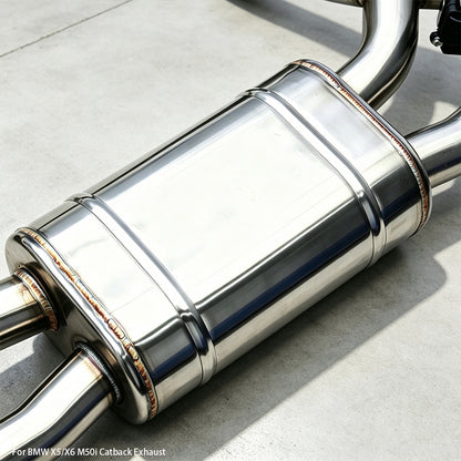 2025 bmw x5 m50i exhaust