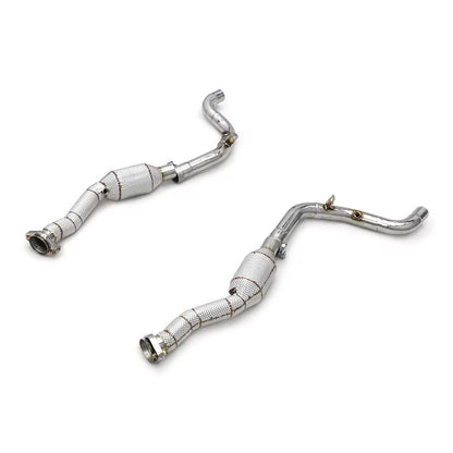 Exhaust System For Land Rover Range Rover Sport SVR Headers With Catalyst Test Pipe Converter High Flow Catted Exhaust Downpipe