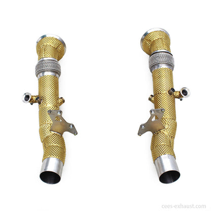 Ferrari 296 GTB/GTS Downpipe Exhaust System