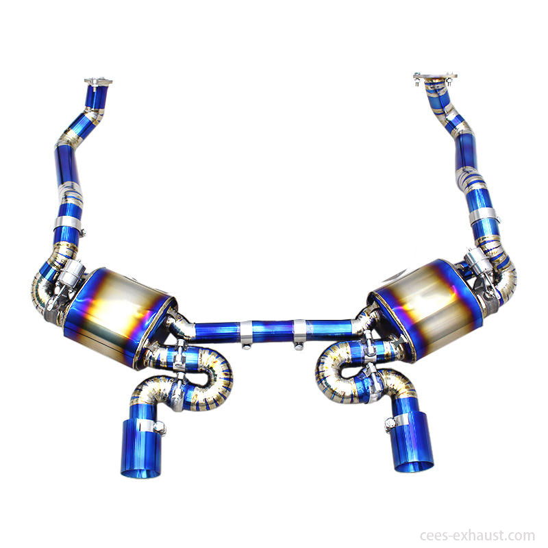 Porsche Boxster 981 2.7L/3.4L 2013-2015 Upgrade 718 GT4 RS Valved Sport Exhaust System