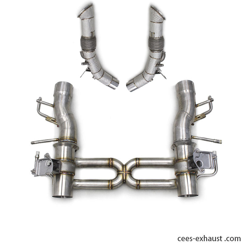 Ferrari SF90 3.9T V8 Exhaust System