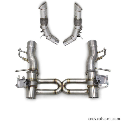 Ferrari SF90 3.9T V8 Exhaust System