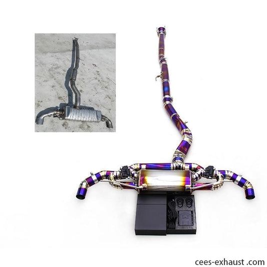 Mercedes-Benz A45/A45 S AMG W177 2.0T Titanium Valvetronic Exhaust System