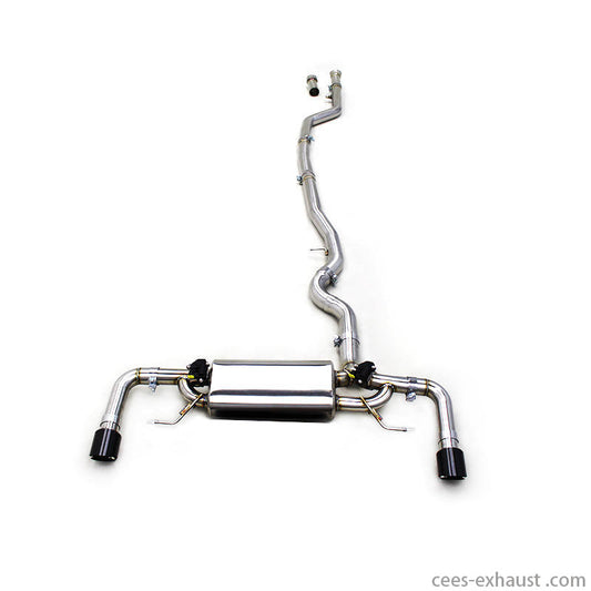 BMW 325i/330i G20/G28 B48/2.0T/B58/3.0T 2020-2024 Stainless Steel Valved Sport Exhaust System