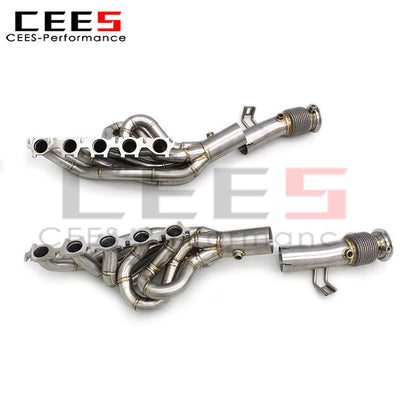 Lamborghini Huracan LP580/LP610 V10 5.2L Stainless Steel Manifold Header Exhaust System