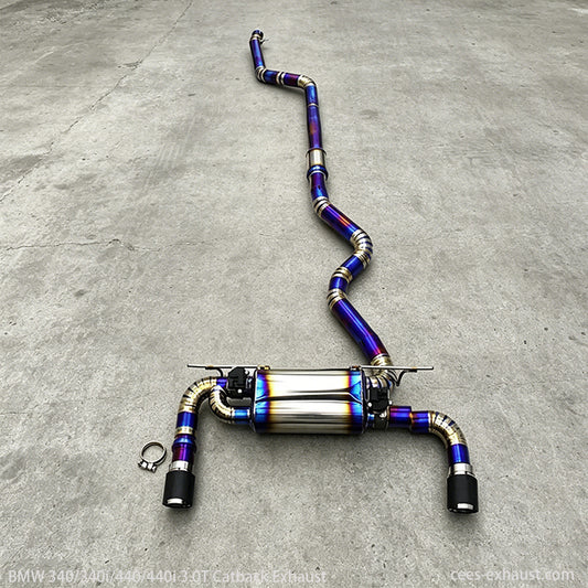 BMW 340i 440i F30 F32 F36 3.0T B58 Valved Sport Exhaust System (F chassis)