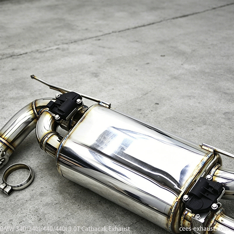 BMW 340i 440i F30 F32 F36 3.0T B58 Valved Sport Exhaust System (F chassis)